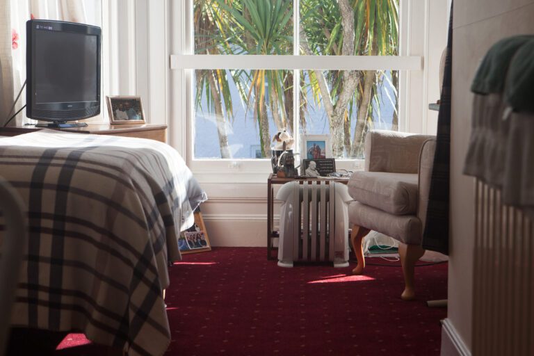 room setting at St Clair